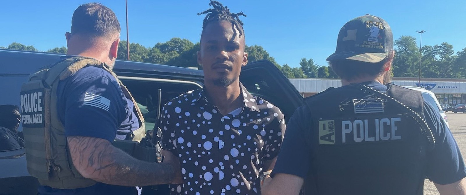 ICE Boston re-arrest of Cory Alvarez, August 13, 2024, Brockton MA